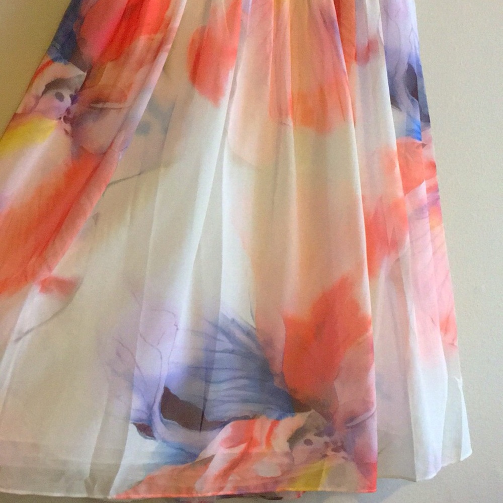 White House Black Market Dress Floral Printed - Picture 5 of 8